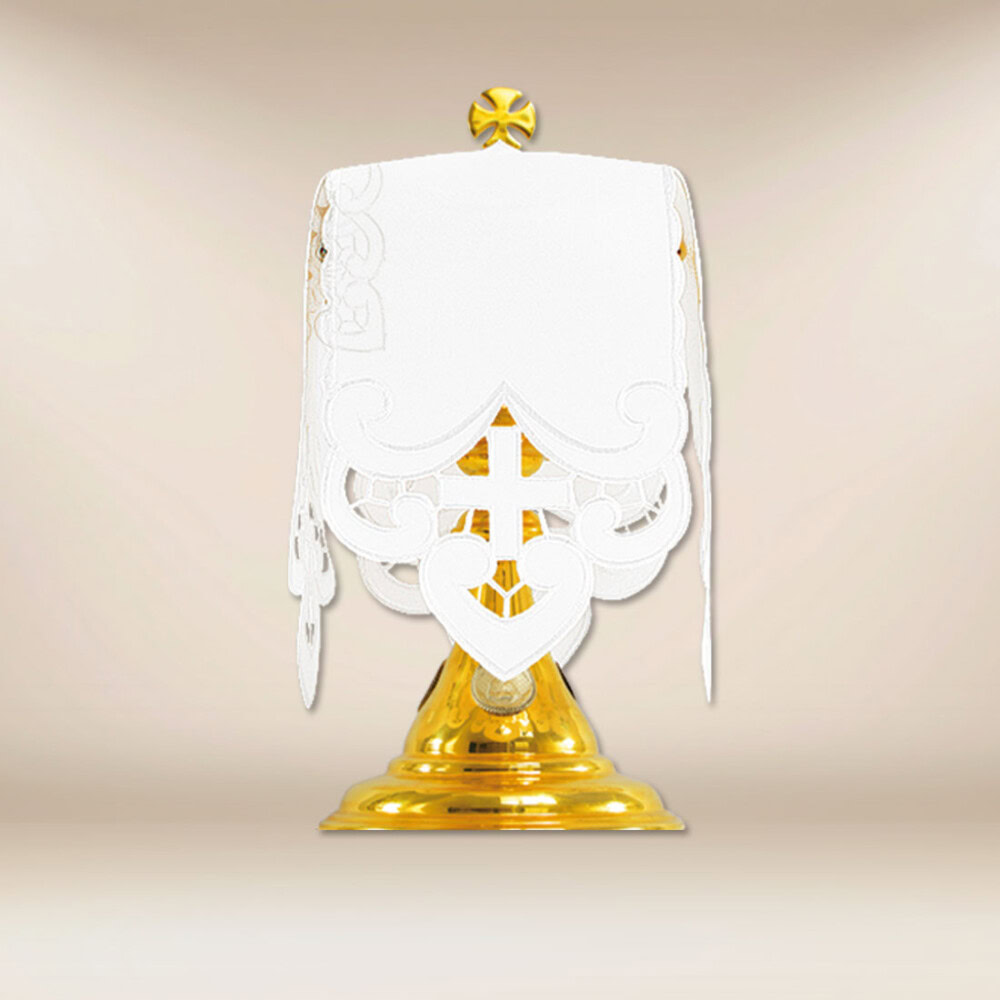 Voile de ciboire brodé