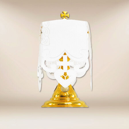 Voile de ciboire brodé