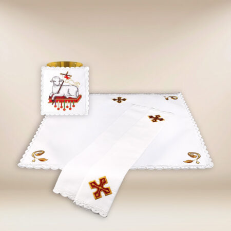 Linge de calice Agneau de Dieu