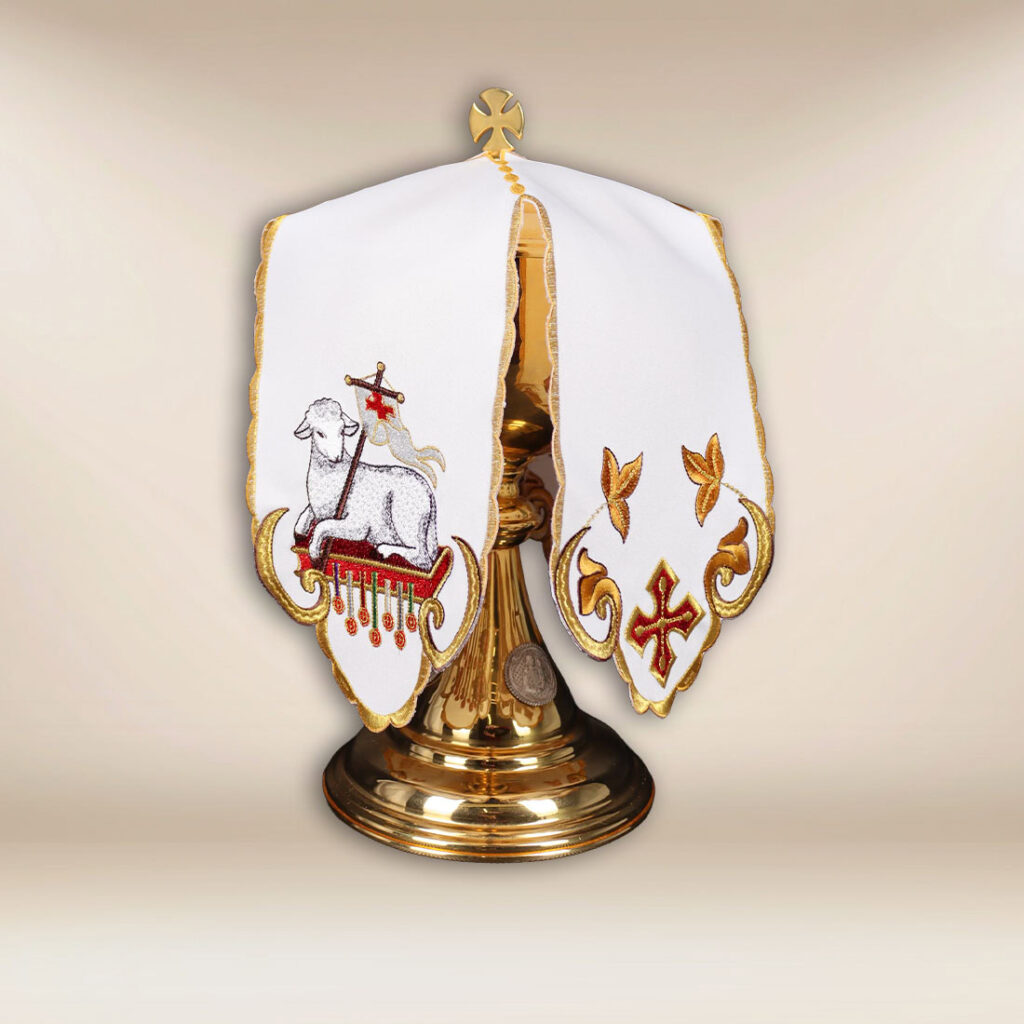 Voile de ciboire Agneau de Dieu Voile de ciboire Agneau de Dieu