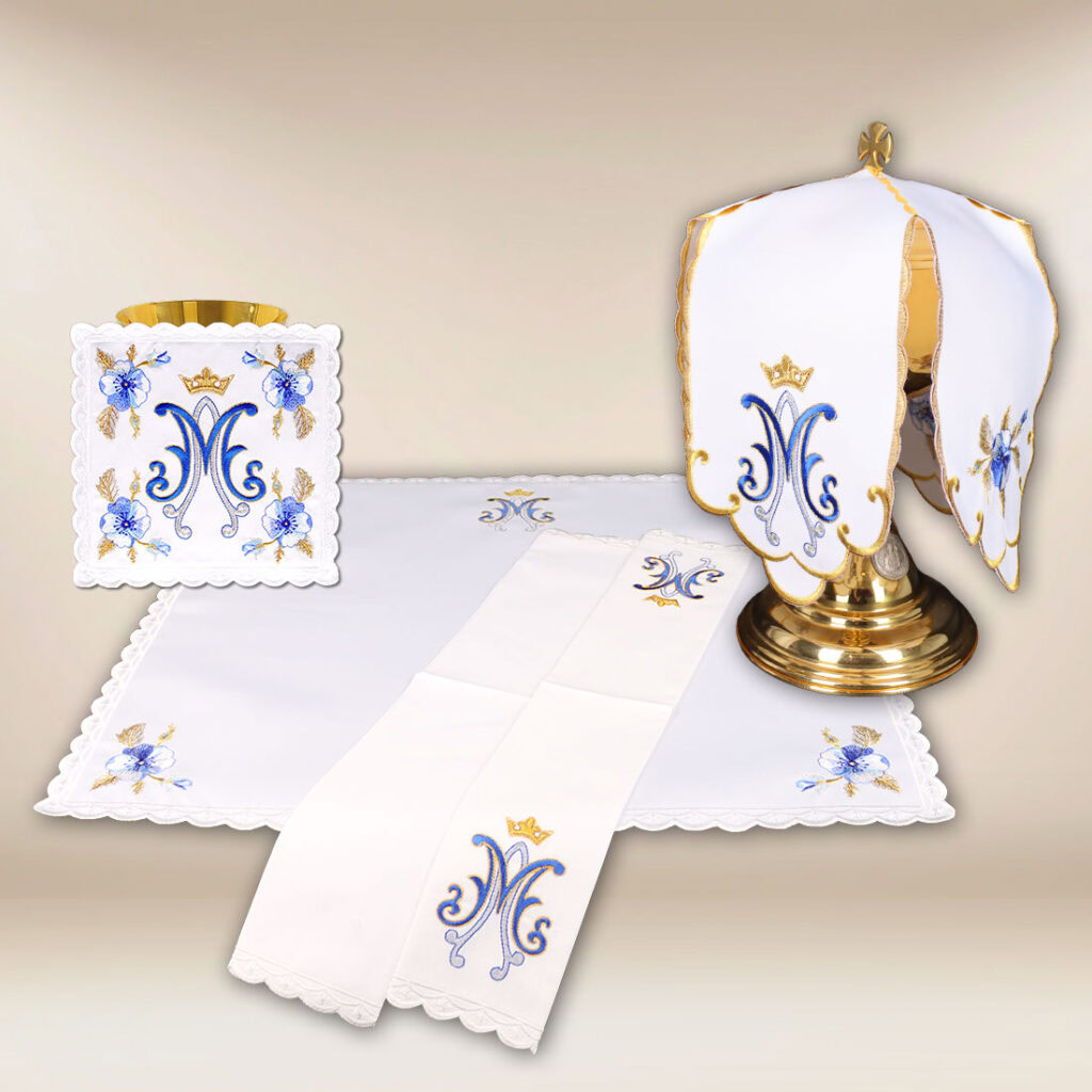 Ensemble de linge de calice Marial