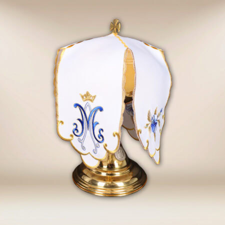 Voile de ciboire marial