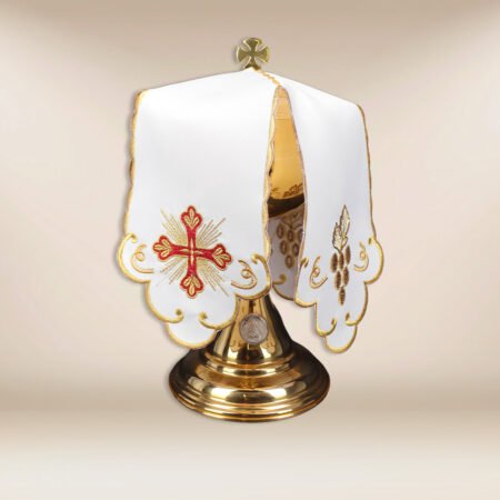 Voile de ciboire Alfa et Omega