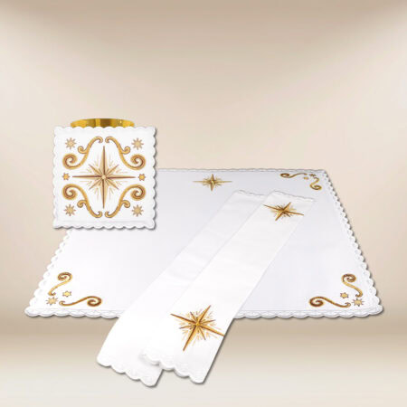 Linge de calice de Noël