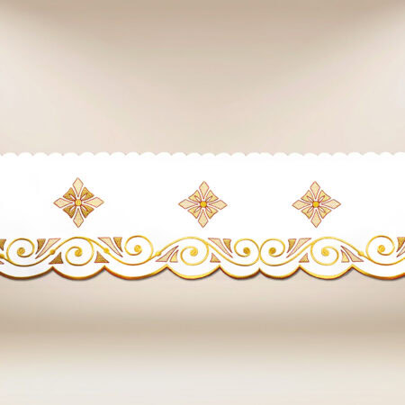 Dentelle brodée de Noël