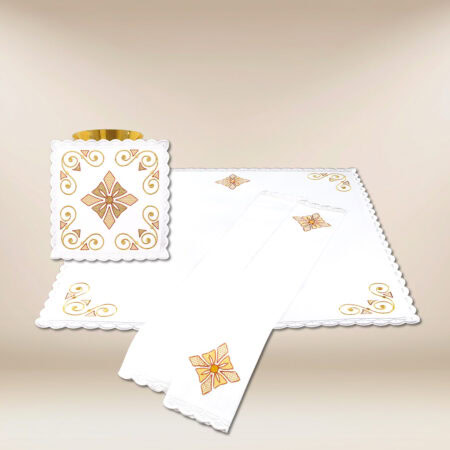 Linge de calice de Noël