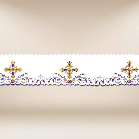 Dentelle brodée de Carême