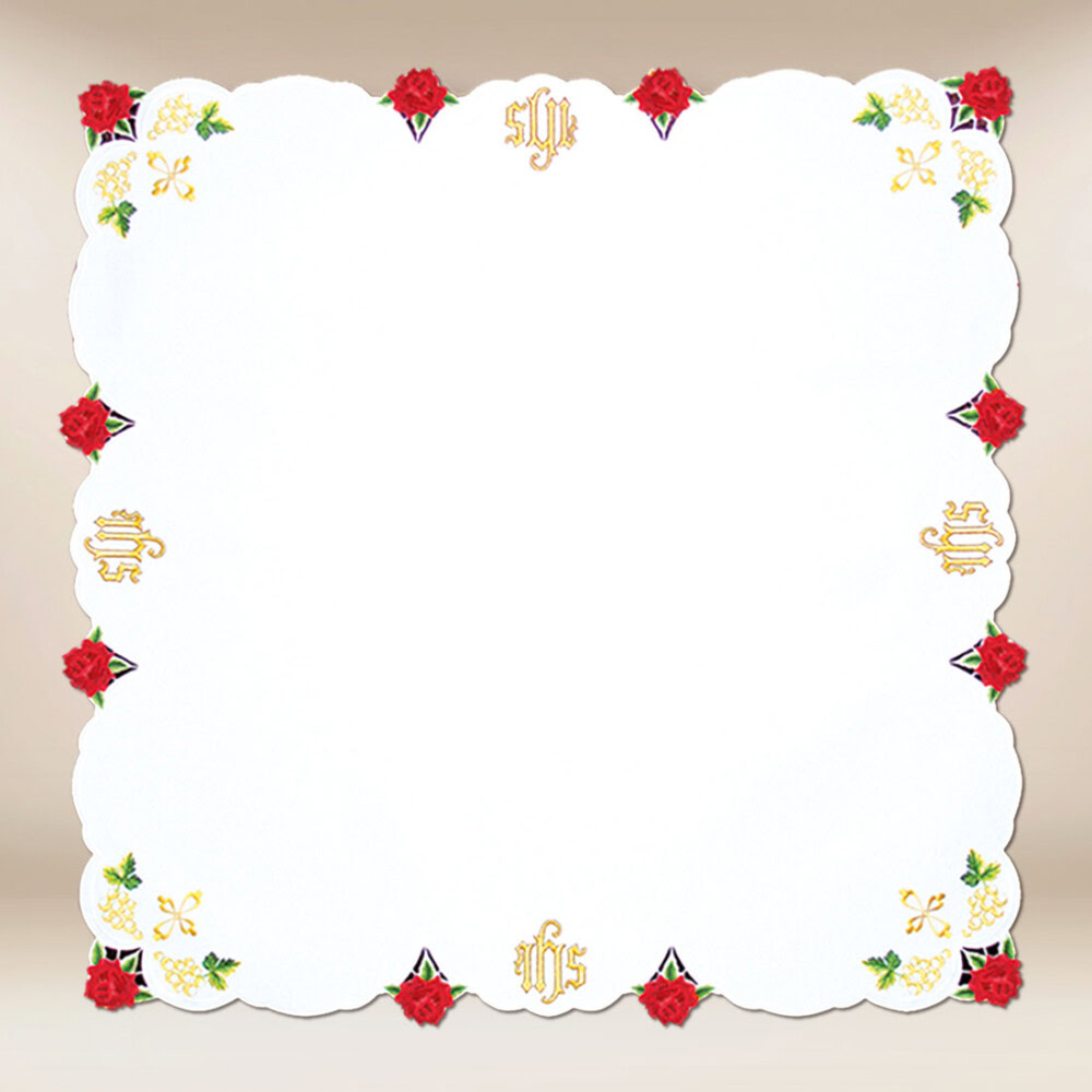 Serviette d’autel de dimensions 95 × 95 cm