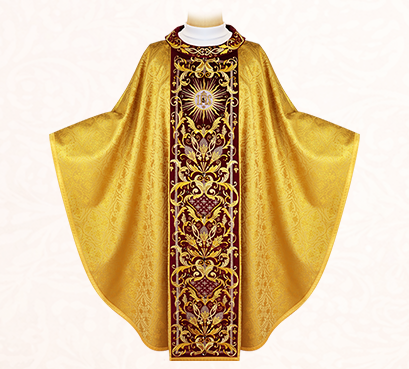 Chasuble brodée «Pietre E Oro»