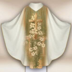 Chasuble photo avec l'image de saint Joseph