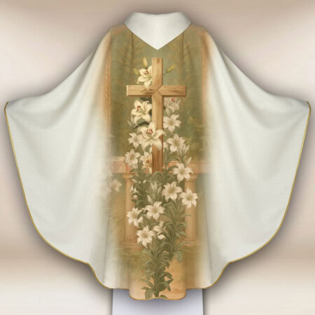 Chasuble photo avec l'image de saint Joseph