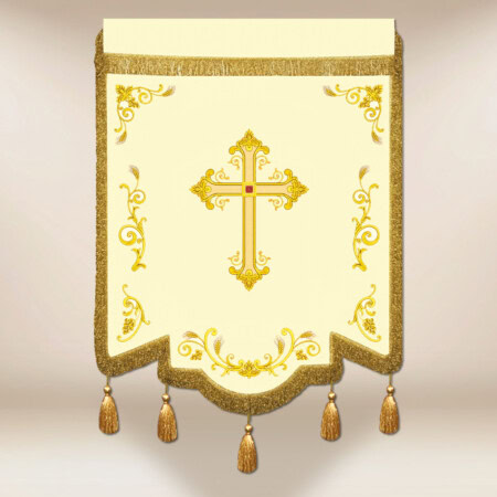 Drapeau d'église Saint François