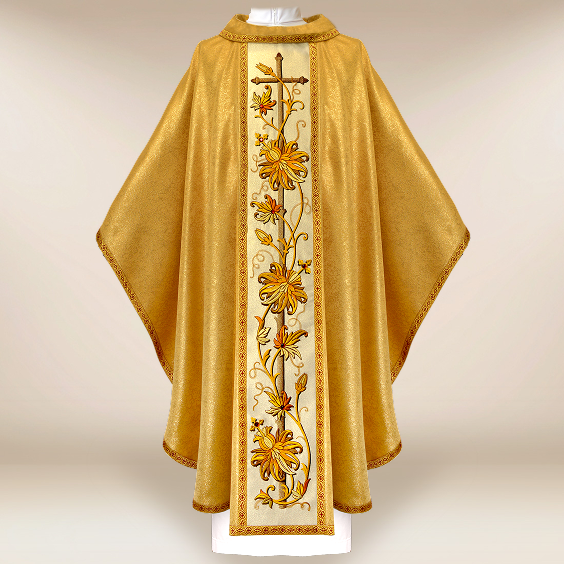 Chasuble brodée <br> «Classico Gold»