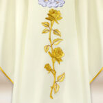 Chasuble brodée Mère de Dieu Immaculée