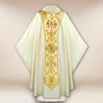 Chasuble brodée Cœur de Jésus