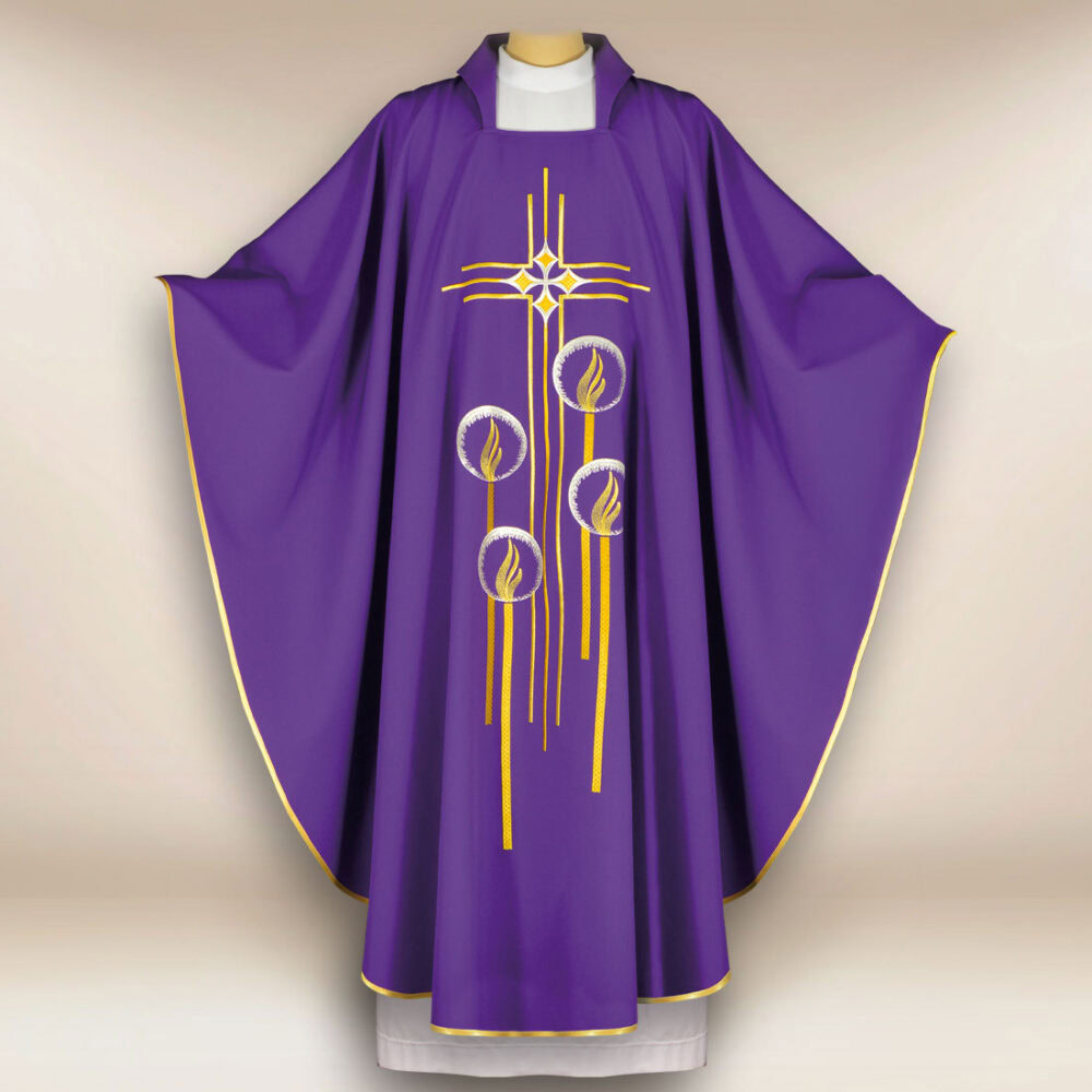 Chasuble brodée Advent