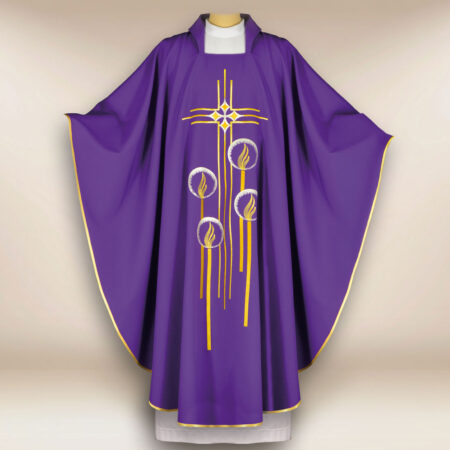 Chasuble brodée Advent