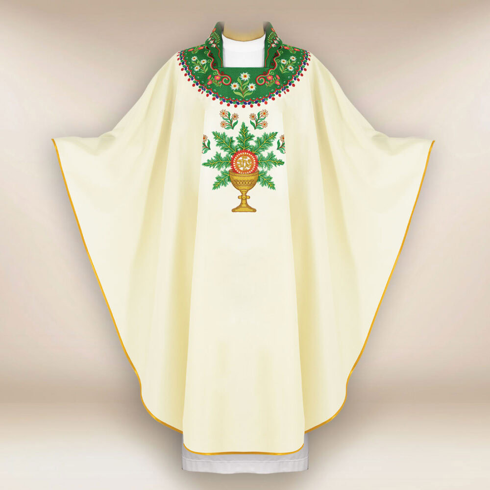 Chasuble brodée góralski