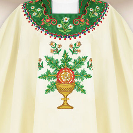 Chasuble brodée góralski