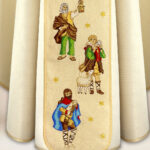 Chasuble brodée pour Noël