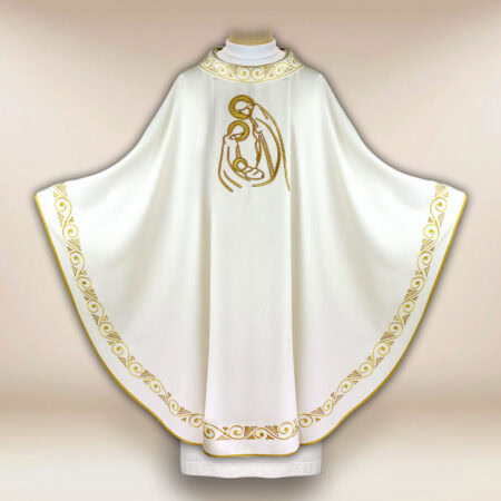 Chasuble brodée pour Noël