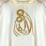 Chasuble brodée pour Noël