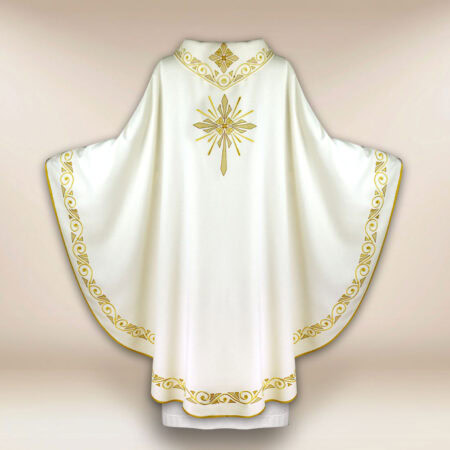 Chasuble brodée pour Noël