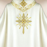Chasuble brodée pour Noël
