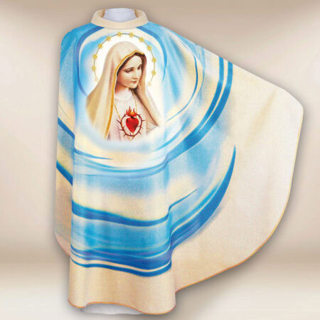 Chasuble avec l'image de Notre-Dame de Fatima