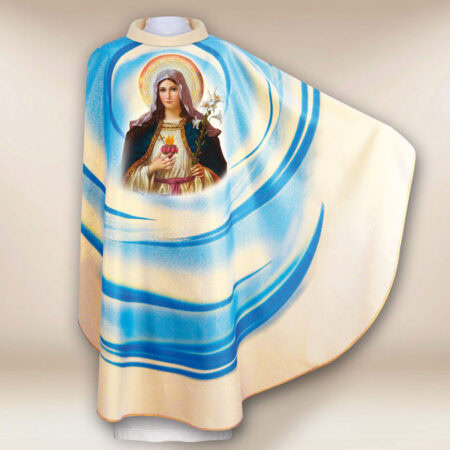 Chasuble avec l'image du Cœur de Marie