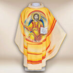 Chasuble avec l'image de Jésus-Christ