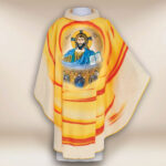 Chasuble avec l'image du Pantocrator de Cefalù