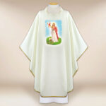 Chasuble avec l'image Jésus Ressuscité