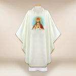 Chasuble avec image Christ Roi