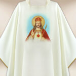 Chasuble avec image Christ Roi