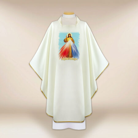 Chasuble avec l'image Jésus Miséricordieux