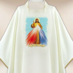 Chasuble avec l'image Jésus Miséricordieux