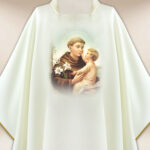 Chasuble avec image de Saint Antoine