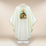 Chasuble avec image de Saint Joseph