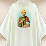 Chasuble avec image de Saint Joseph