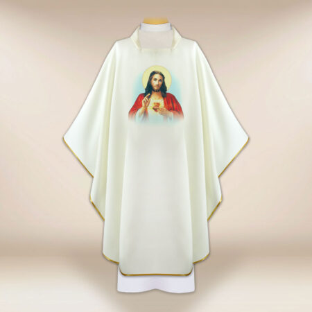 Chasuble avec l'image Cœur de Jésus