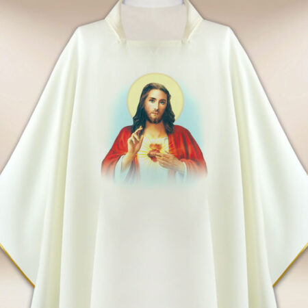 Chasuble avec l'image Cœur de Jésus