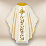 Chasuble brodée Saint Père Pio