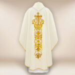 Chasuble liturgique Saint Michel Archange brodée