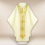 Chasuble exclusive brodée avec l'image de Saint Joseph