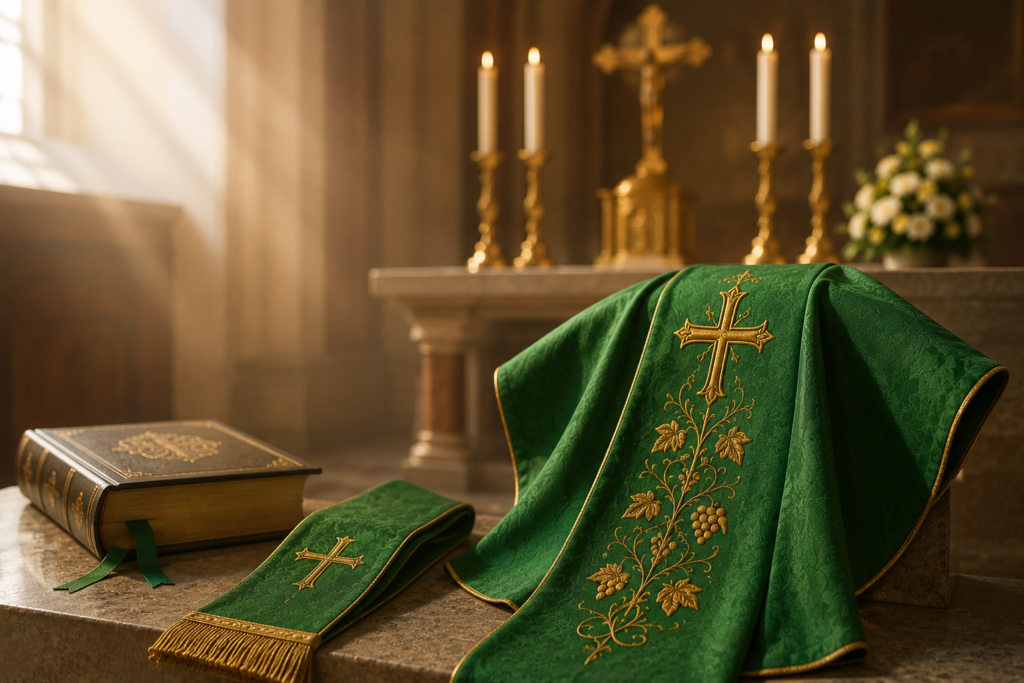 Le temps ordinaire dans la liturgie – signification, symbolisme et vêtements liturgiques