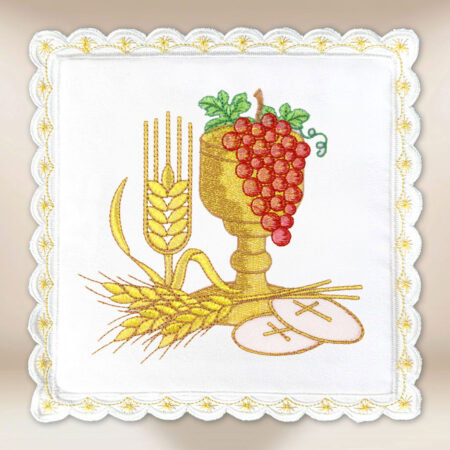 Pale eucharistique brodée