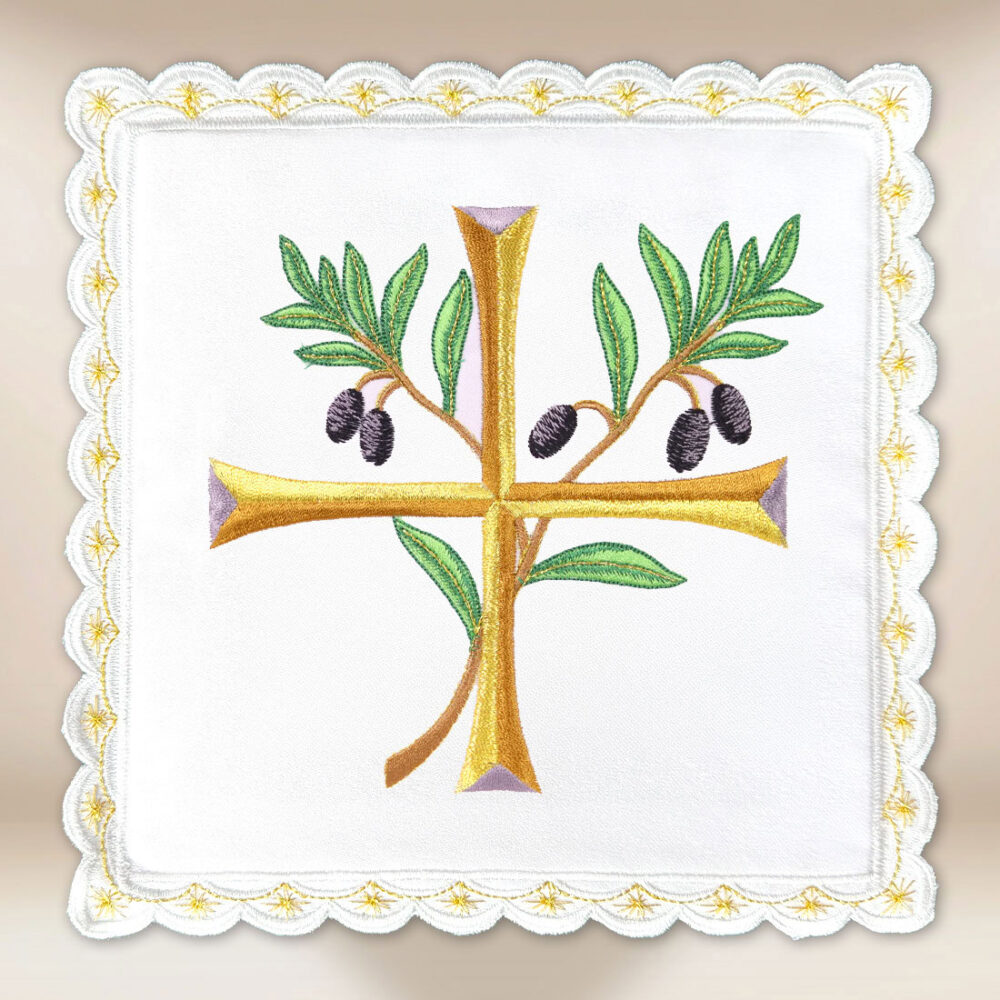 Pale de calice liturgique