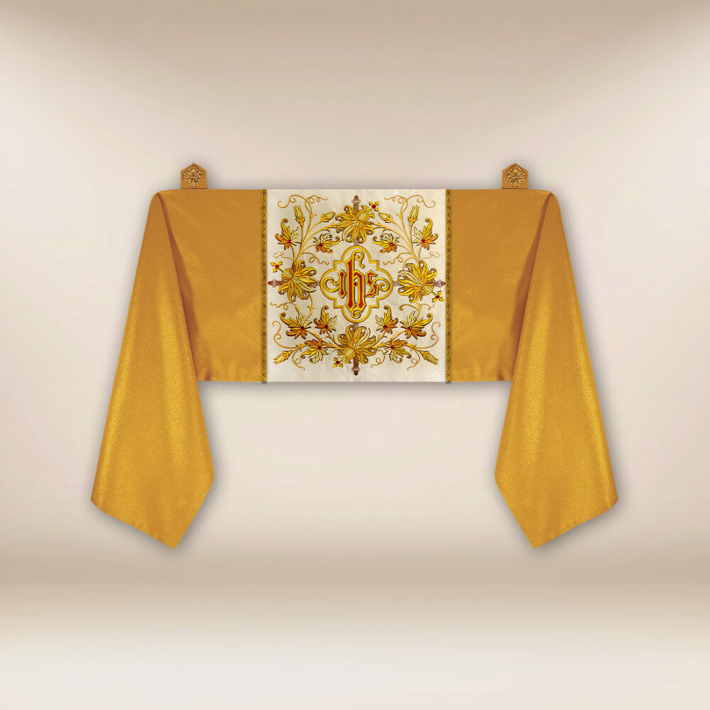 Voile huméral brodé IHS Voile huméral brodé IHS