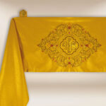 Voile brodé naramien IHS